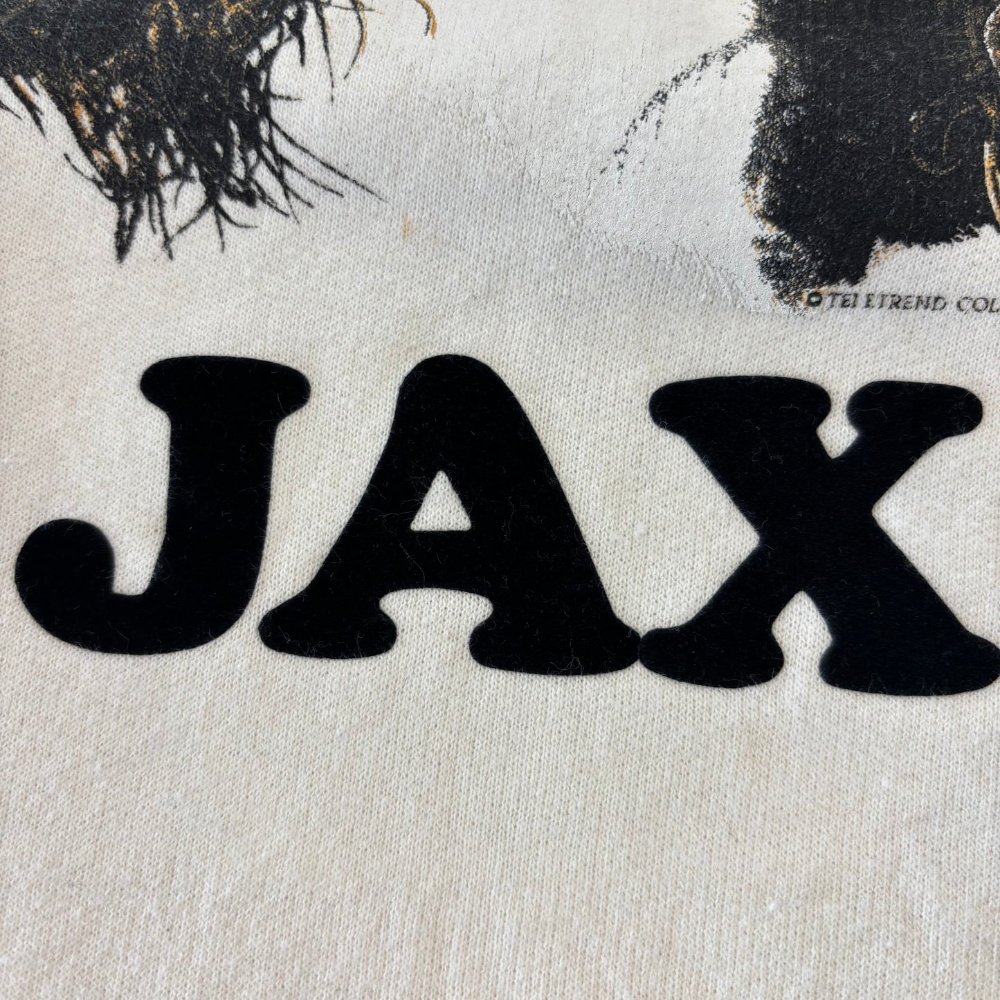 90's Hanes ヘインズ Springer Spaniel JAX アニマルスウェット 白 (XXL) /A8857S-SO