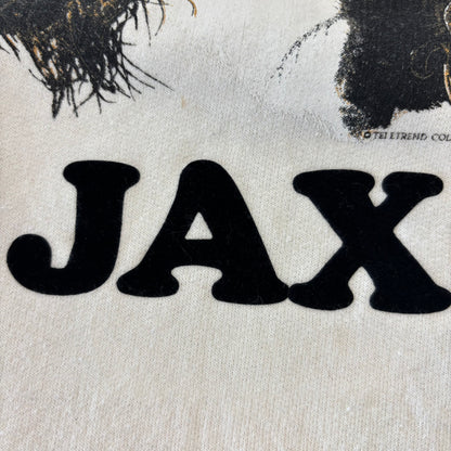 90's Hanes ヘインズ Springer Spaniel JAX アニマルスウェット 白 (XXL) /A8857S-SO