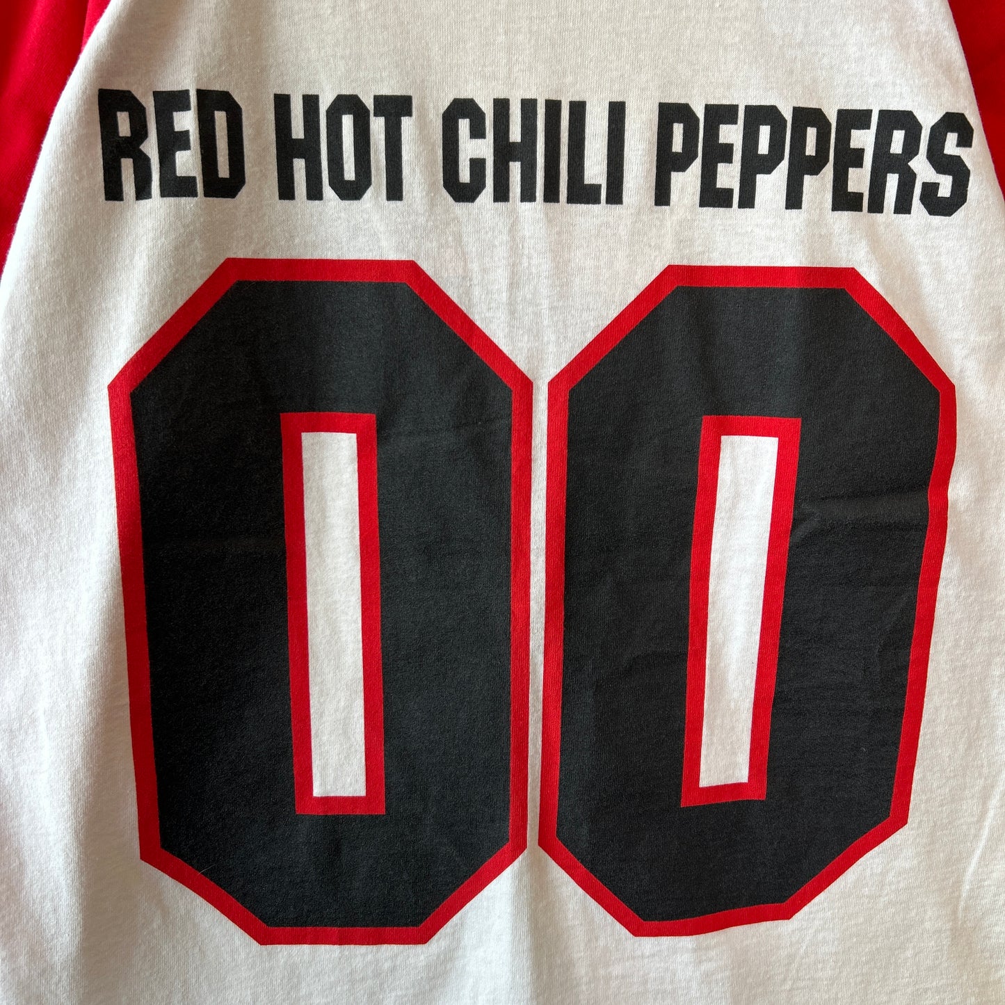 90's Red Hot Chili Peppers レッチリ "CALIFORNICATION" ラグラン バンドTシャツ giant(L)/C1281T-SO