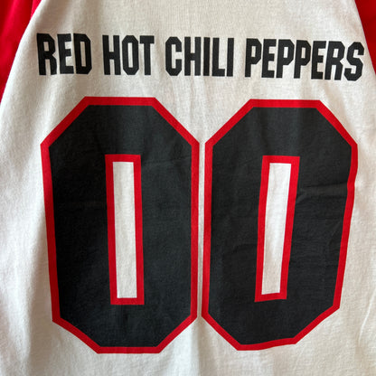 90's Red Hot Chili Peppers レッチリ "CALIFORNICATION" ラグラン バンドTシャツ giant(L)/C1281T-SO