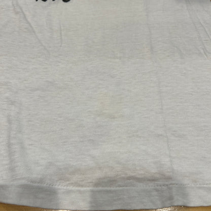 80's SAWDUST DAZE RUN "The Athletic Foot" 1979 リンガー Tシャツ (M)/A7285T-SO