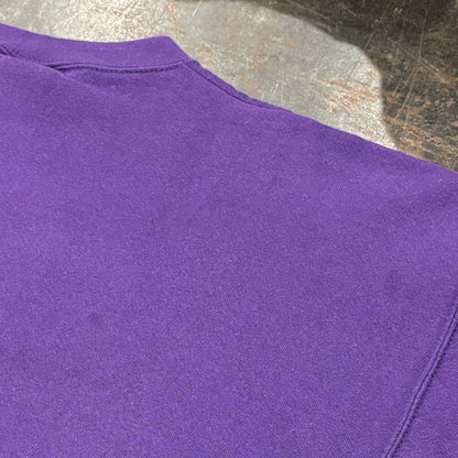 90's MICKEY,INC Walt Disney World 25th Anniversary ファンタジアミッキー スウェット 紫 (L) /A8738S-SO