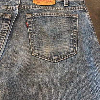 90's Levi's リーバイス 505 デニム パンツ (W34 L32)/A0371P-SO