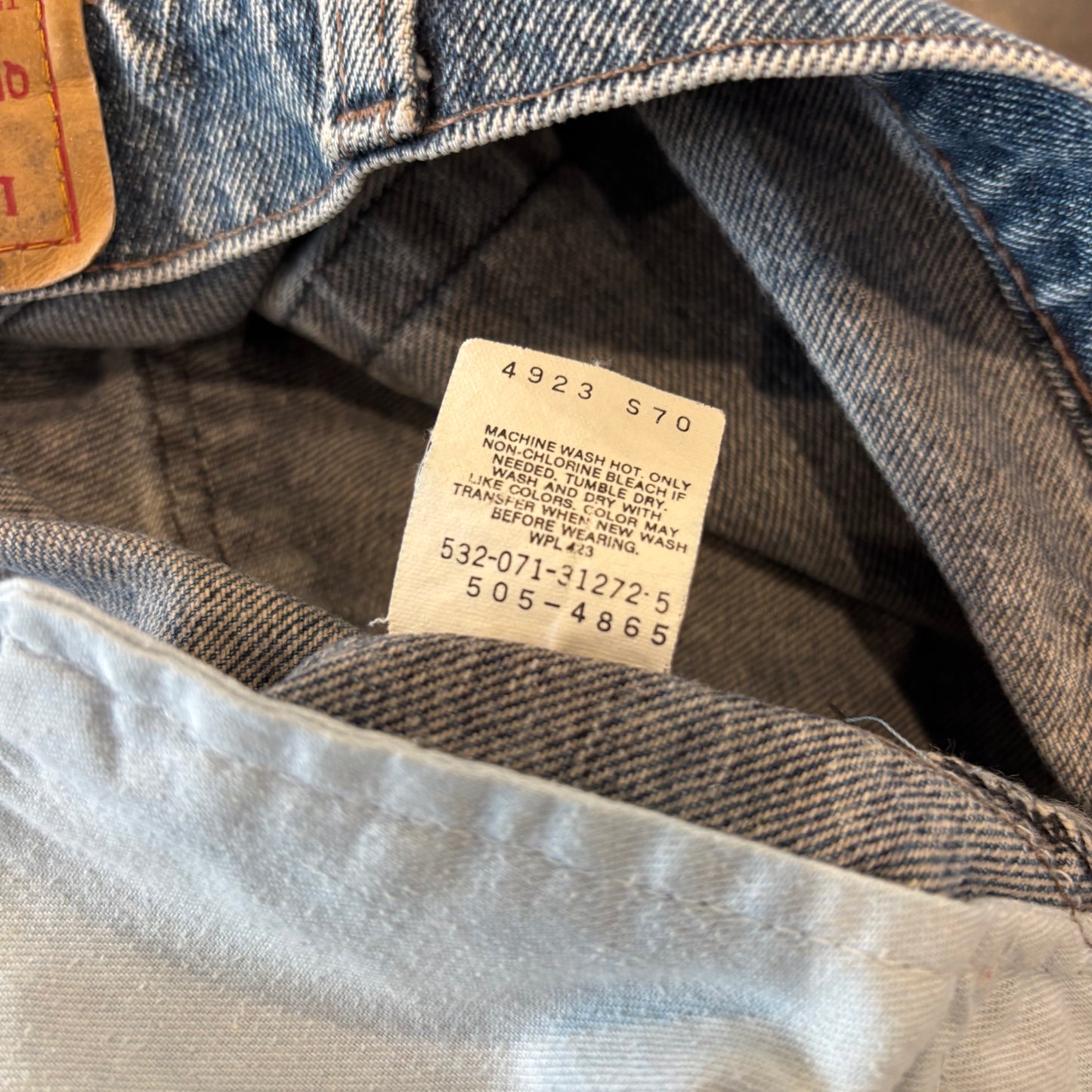 90's Levi's リーバイス 505 デニム パンツ (W34 L32)/A0371P-SO