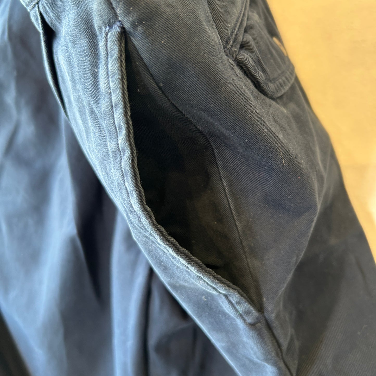 Polo Chino ラルフローレン ”HAMMOND PANT" ２タックチノ ネイビー(34×32)/A8754P-SO