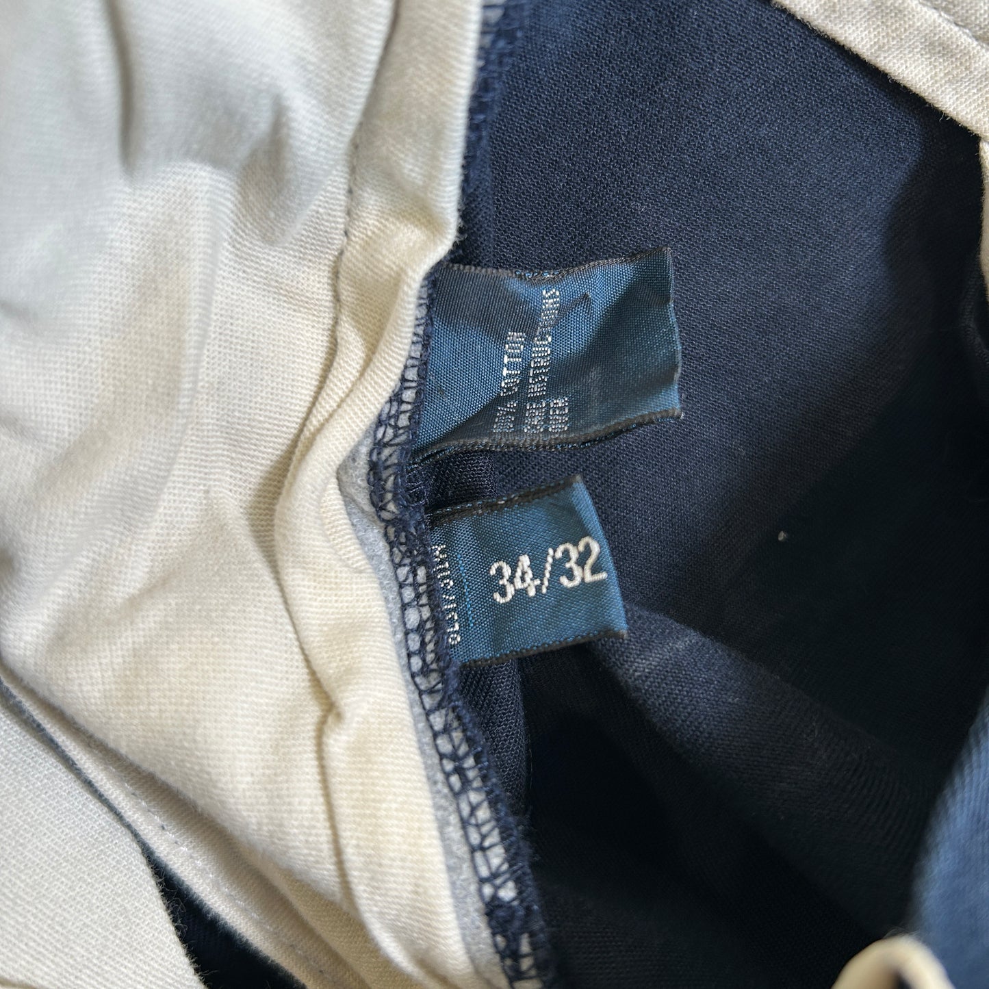 Polo Chino ラルフローレン ”HAMMOND PANT" ２タックチノ ネイビー(34×32)/A8754P-SO