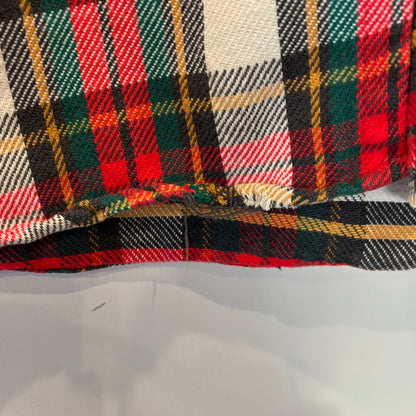 70's BIG MAC JC penny ヘビーネルシャツ 赤黒白緑黄 (XL)/B2910S-SO