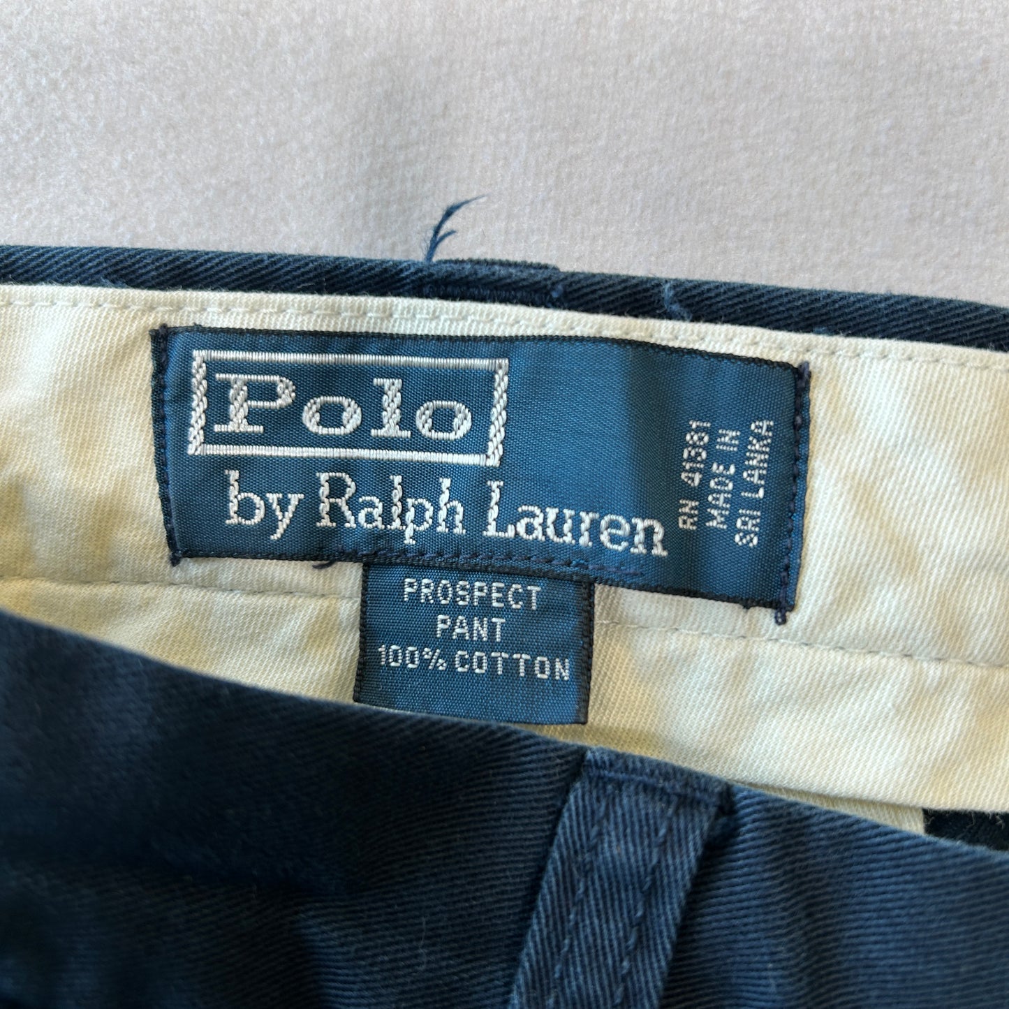 Polo by Ralph Lauren ポロチノ "PROSPECT PANT" ラルフローレン パンツ ネイビー(34×32)/A9077P-SO