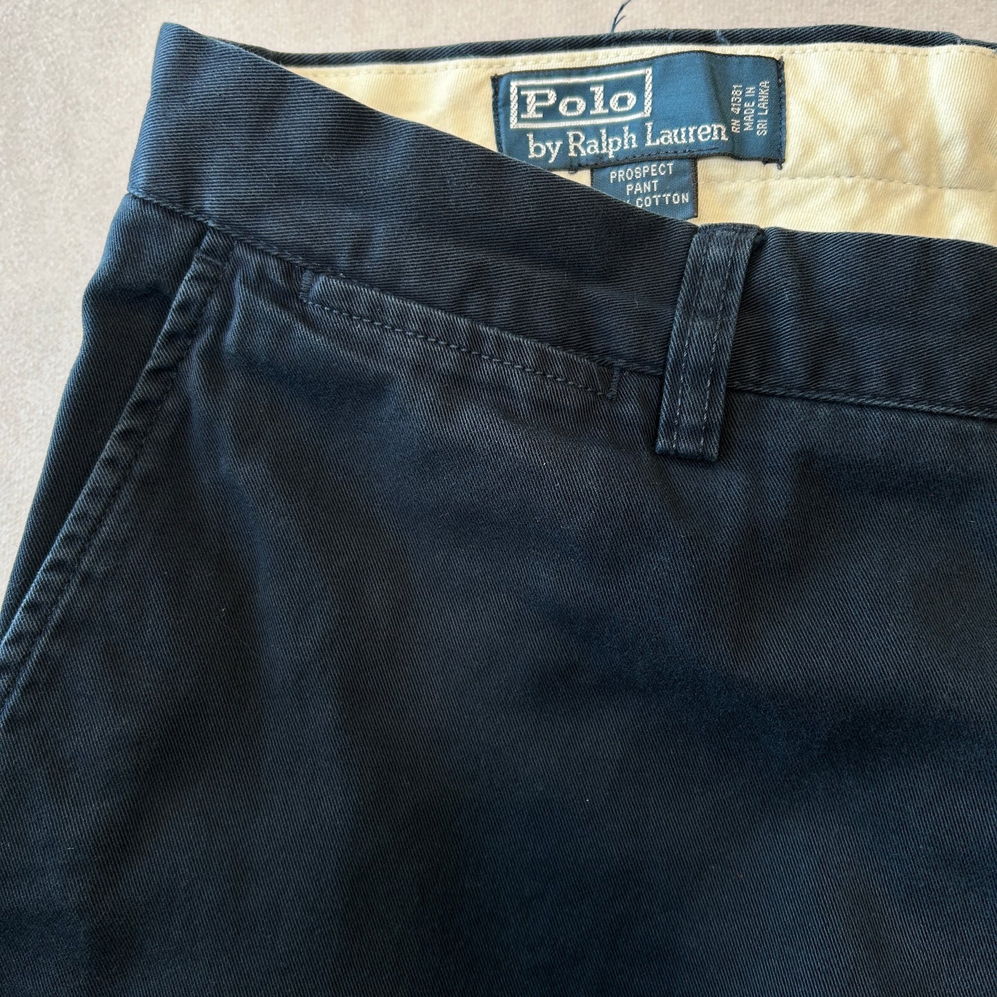 Polo by Ralph Lauren ポロチノ "PROSPECT PANT" ラルフローレン パンツ ネイビー(34×32)/A9077P-SO