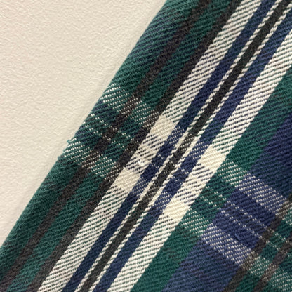 00's Five Brother フランネルチェックシャツ 紺緑白 (XL)/A8876S-SO