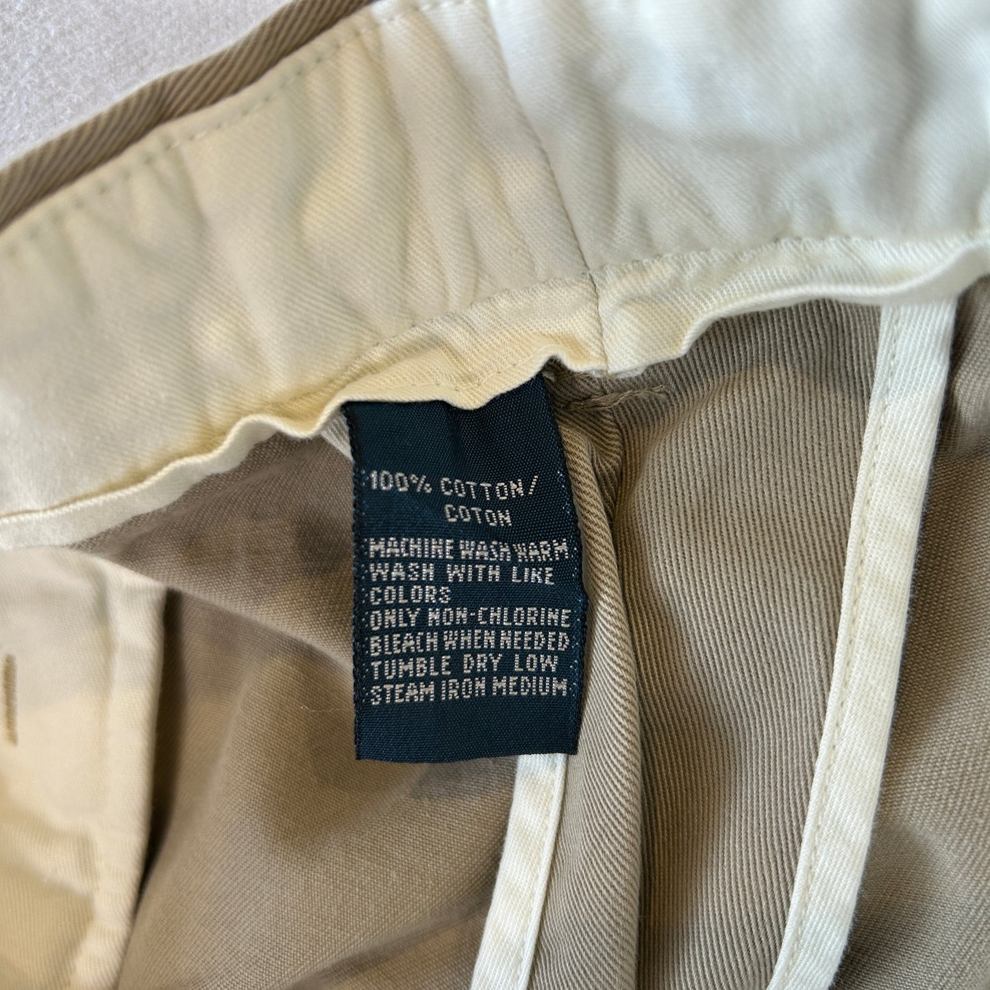 Polo by Ralph Lauren ポロチノ"ANDREW PANT" ラルフローレン パンツ ベージュ(36×32)/A9096P-SO