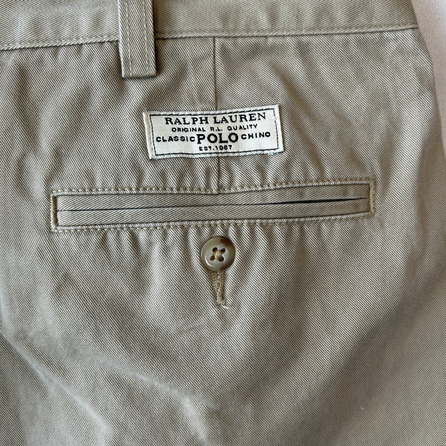 Polo by Ralph Lauren ポロチノ"ANDREW PANT" ラルフローレン パンツ ベージュ(36×32)/A9096P-SO