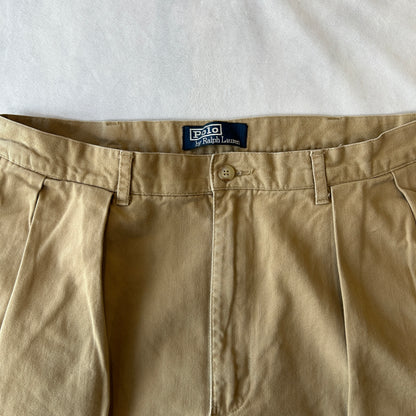 90's Polo by Ralph Lauren ラルフローレン ポロチノ 初期モデル ２タック チノパン  (35×34)/A9132P-SO