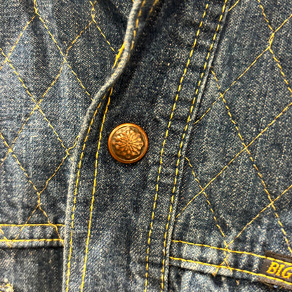 70's Big Yank デニムシャツ キルトステッチ 青 (サイズ不明)/B3339S-SO