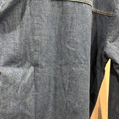 70's Big Yank デニムシャツ キルトステッチ 青 (サイズ不明)/B3339S-SO