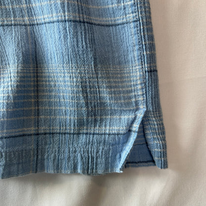 09 Patagonia パタゴニア Men's A/Cシャツ チェックシャツ ブルー(L)/C1316SH-SO
