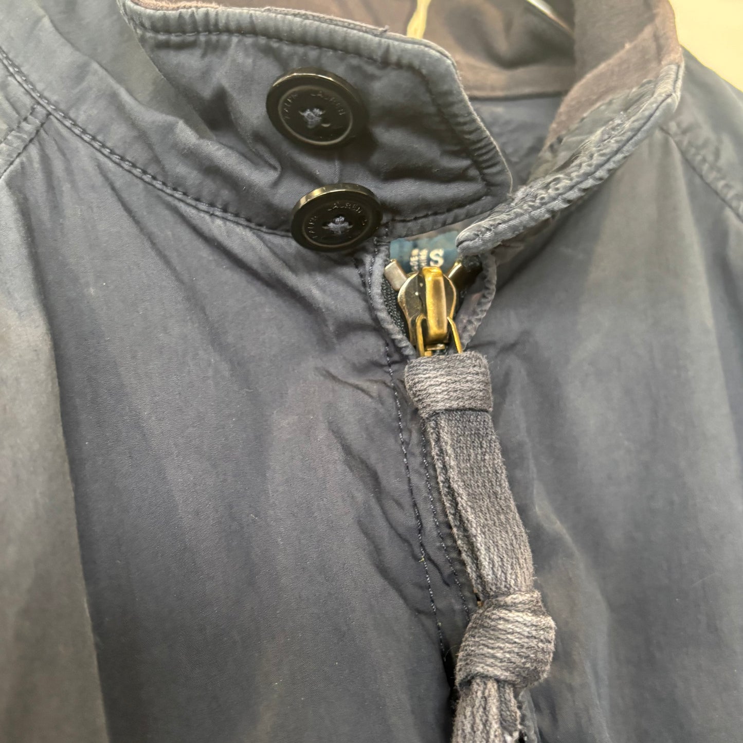 00's Polo by Ralph Lauren ラルフローレン スウィングトップジャケット 紺 (S)/A8862J-SO