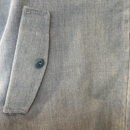 80's Sears カップショルダージャケット 水色 (L)/B3342J-SO