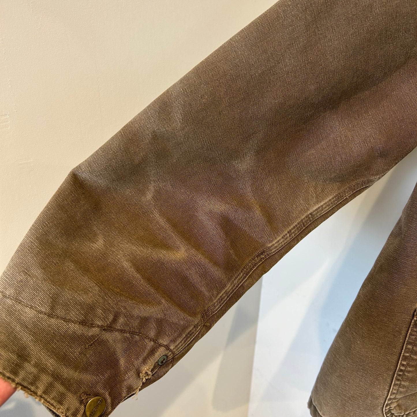 90's Carhartt カーハート チョアコート カバーオール ブラウン/A8779O-SO