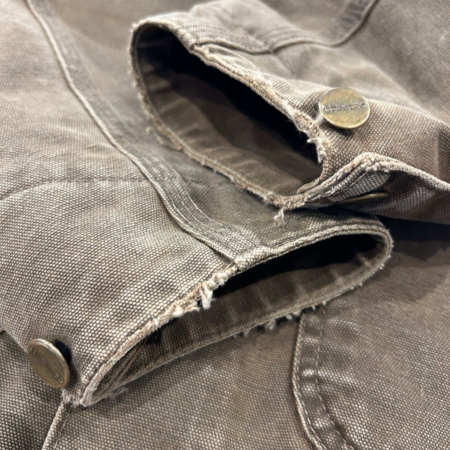 90's Carhartt カーハート チョアコート カバーオール ブラウン/A8779O-SO