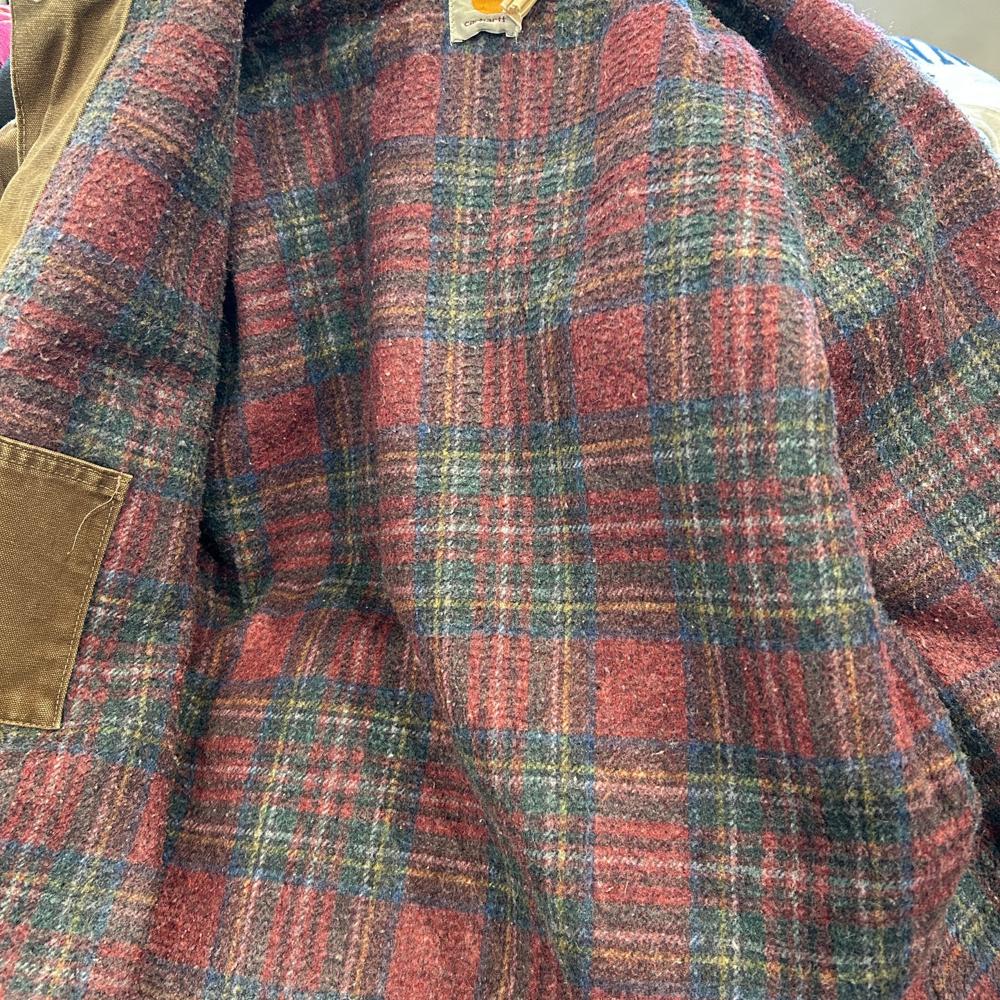 90's Carhartt カーハート チョアコート カバーオール ブラウン/A8779O-SO