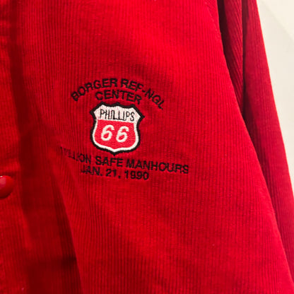 90's K-Brand コーデュロイ スウィングトップジャケット 赤 (M)/B3101J-SO