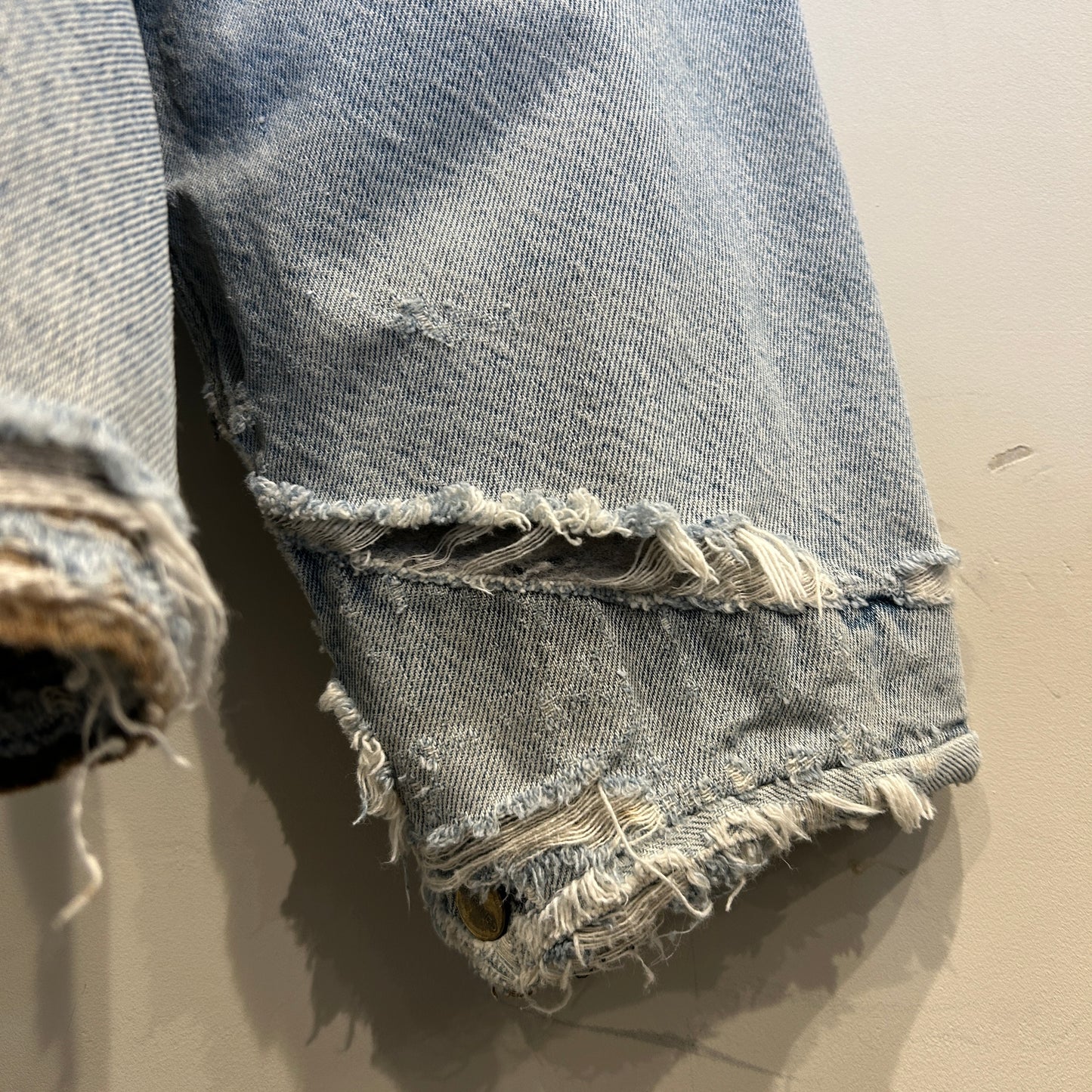 90's Carhartt カーハート デニムチョアコート カバーオール 襤褸(2XL)/A9054O-SO