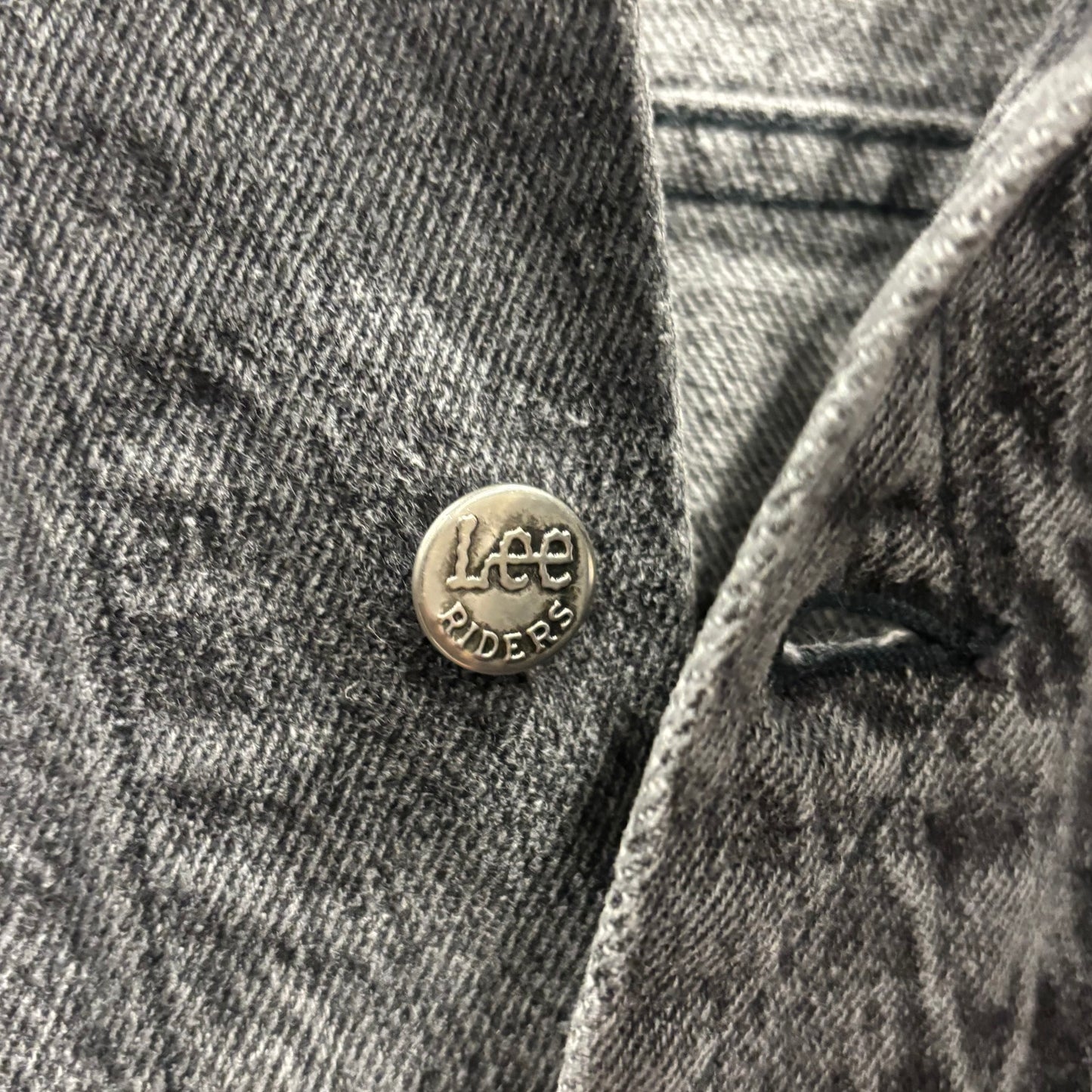 00's Lee ブラックデニムジャケット 黒 (サイズ20)/B3340J-SO