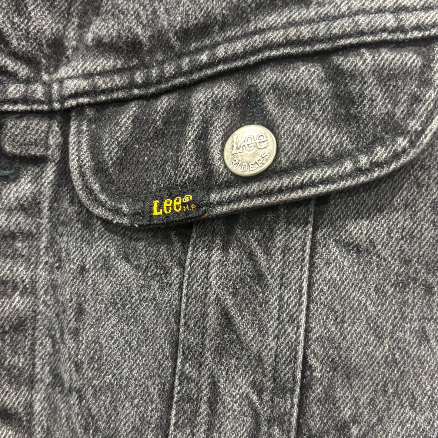 00's Lee ブラックデニムジャケット 黒 (サイズ20)/B3340J-SO