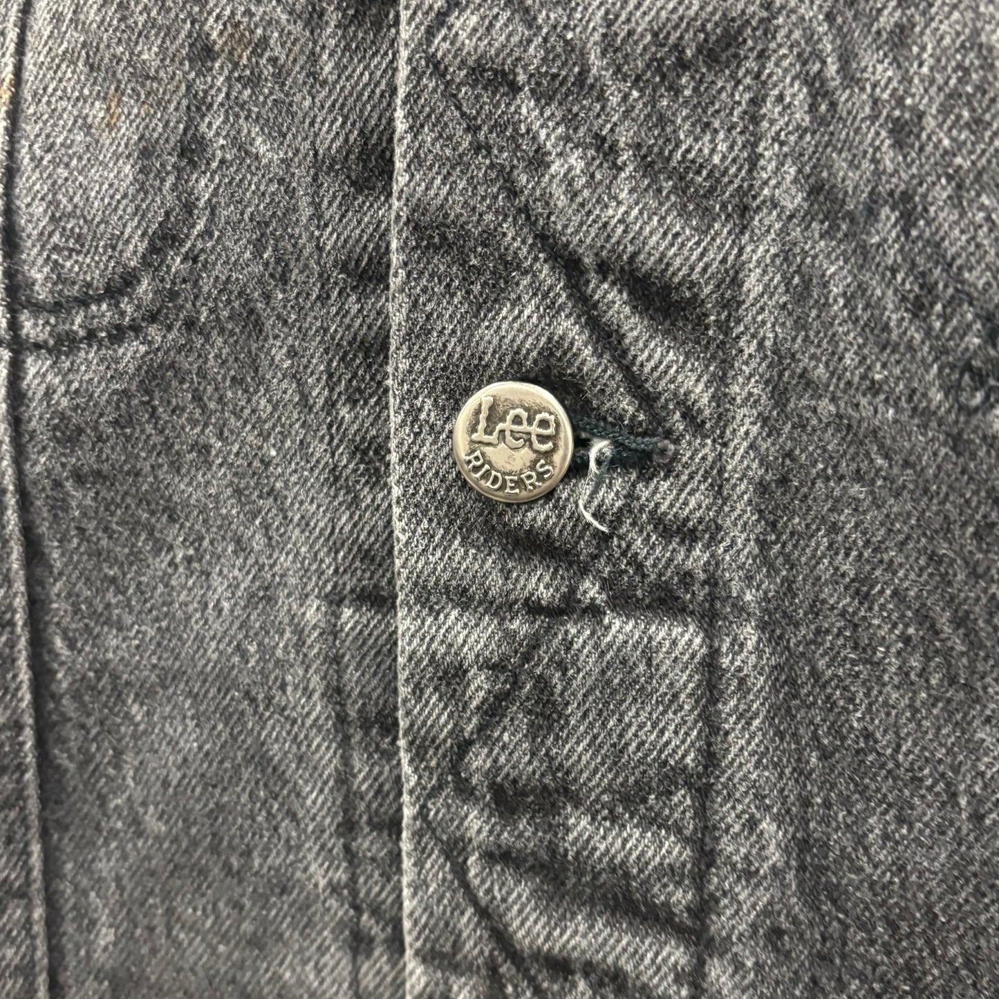 00's Lee ブラックデニムジャケット 黒 (サイズ20)/B3340J-SO