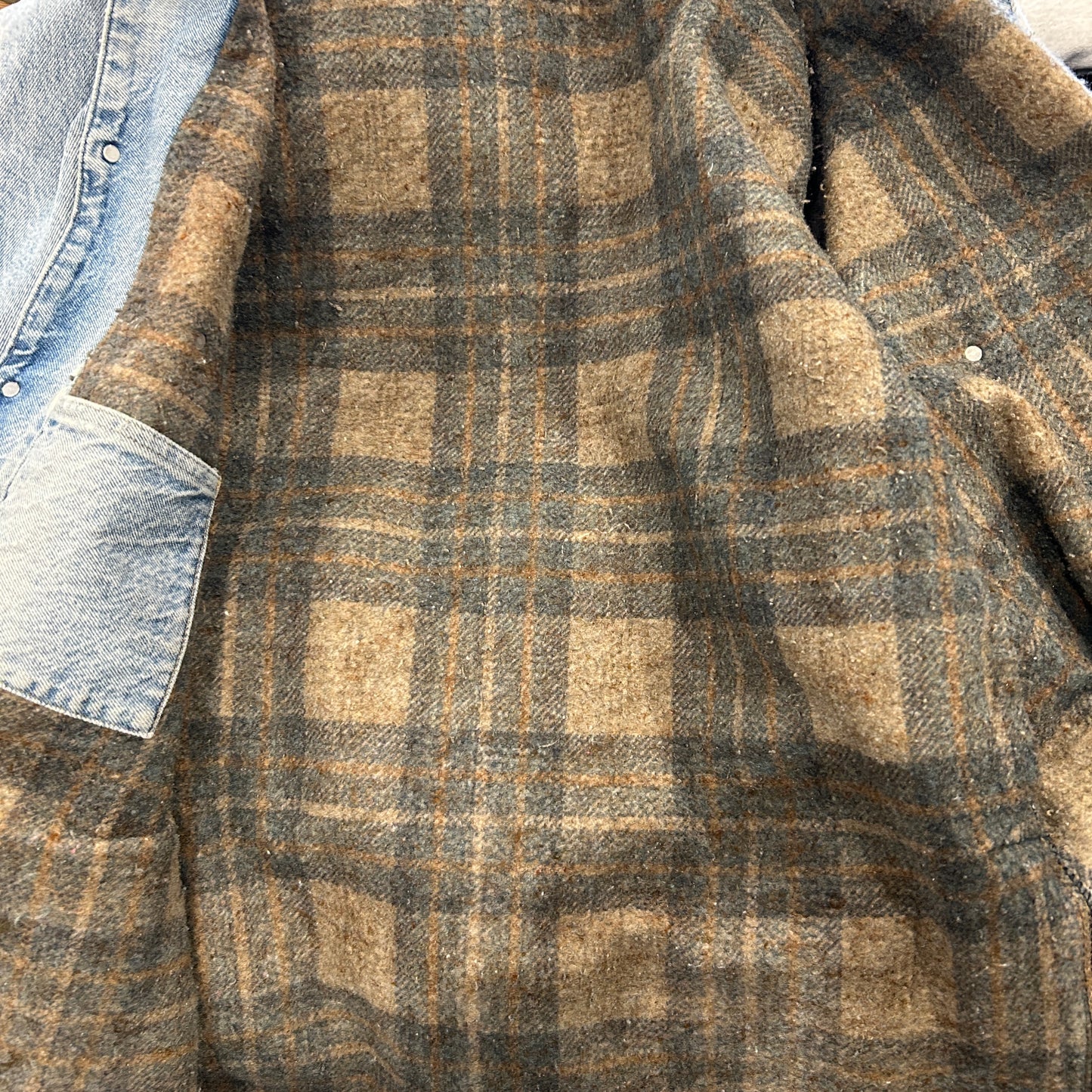 90's Carhartt カーハート デニムチョアコート カバーオール 襤褸(2XL)/A9054O-SO