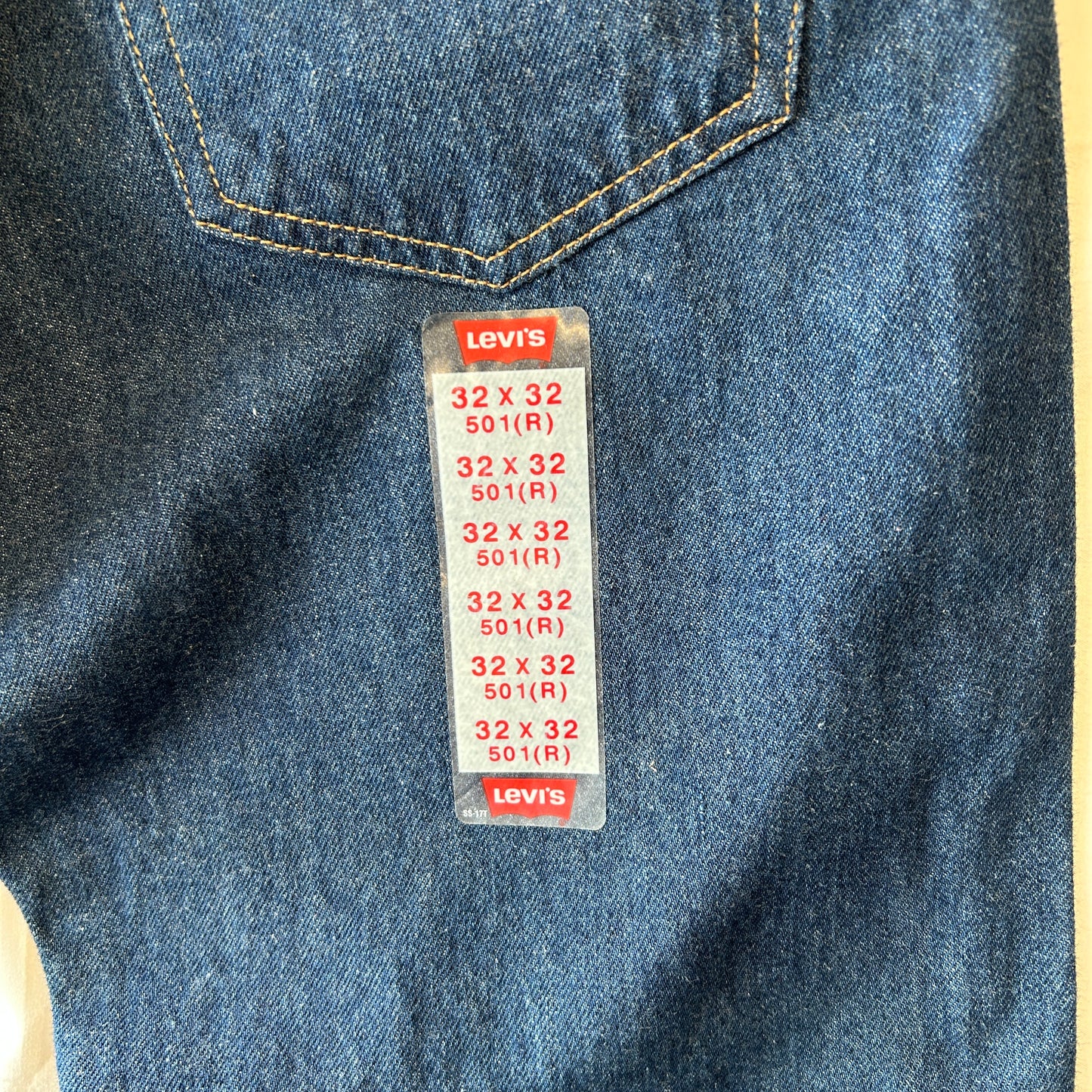 デッドストック 00's Levi's リーバイス 501 デニムパンツ フラッシャー付き メキシコ製 (32×32)/C1321P-SO