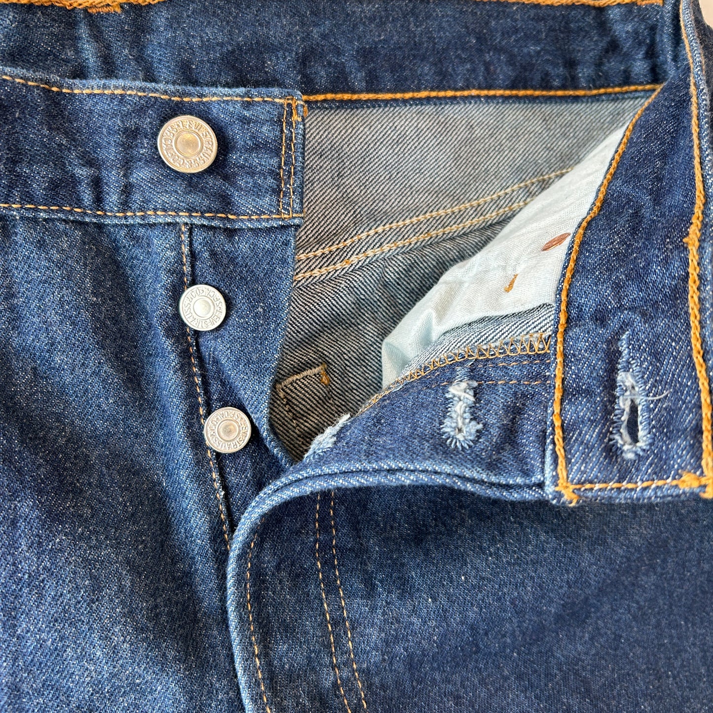 デッドストック 00's Levi's リーバイス 501 デニムパンツ フラッシャー付き メキシコ製 (32×32)/C1321P-SO
