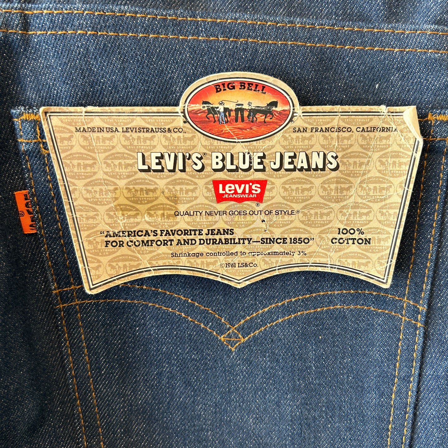 デッドストック 80's Levi's リーバイス 684 フレアデニムパンツ ベルボトム (28×33)/C1207P-SO
