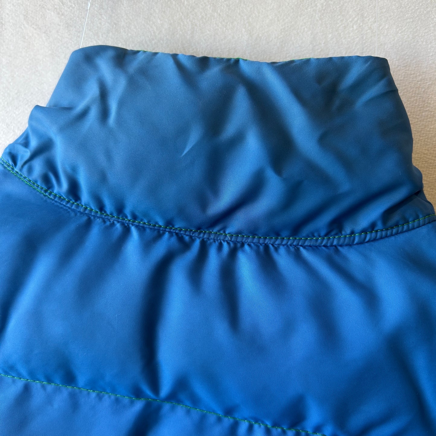 80's GERRY リバーシブルダウンベスト グリーン/ブルー(L)/C0249V-SO