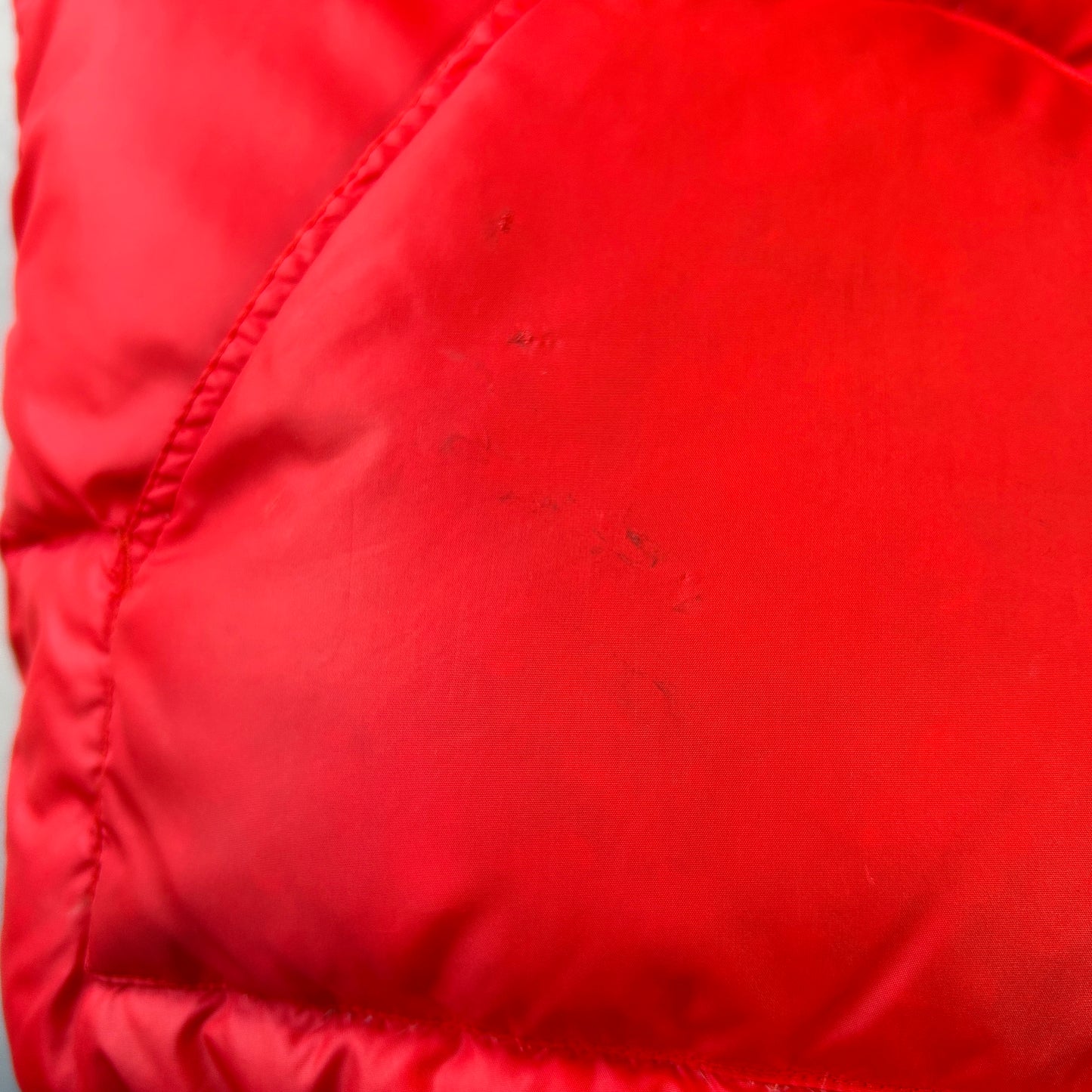 90's CAMP7 ダウンベスト Goose down レッド(L)/C0255V-SO