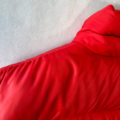 90's CAMP7 ダウンベスト Goose down レッド(L)/C0255V-SO