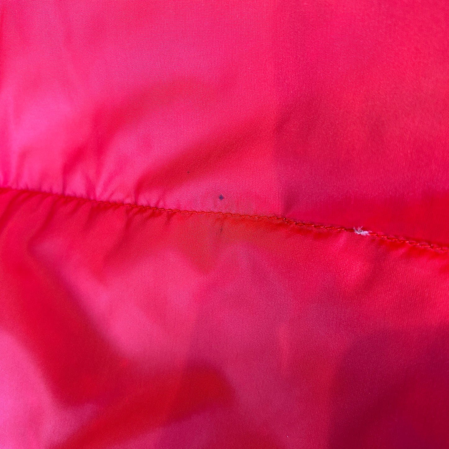 90's CAMP7 ダウンベスト Goose down レッド(L)/C0255V-SO