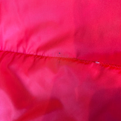 90's CAMP7 ダウンベスト Goose down レッド(L)/C0255V-SO