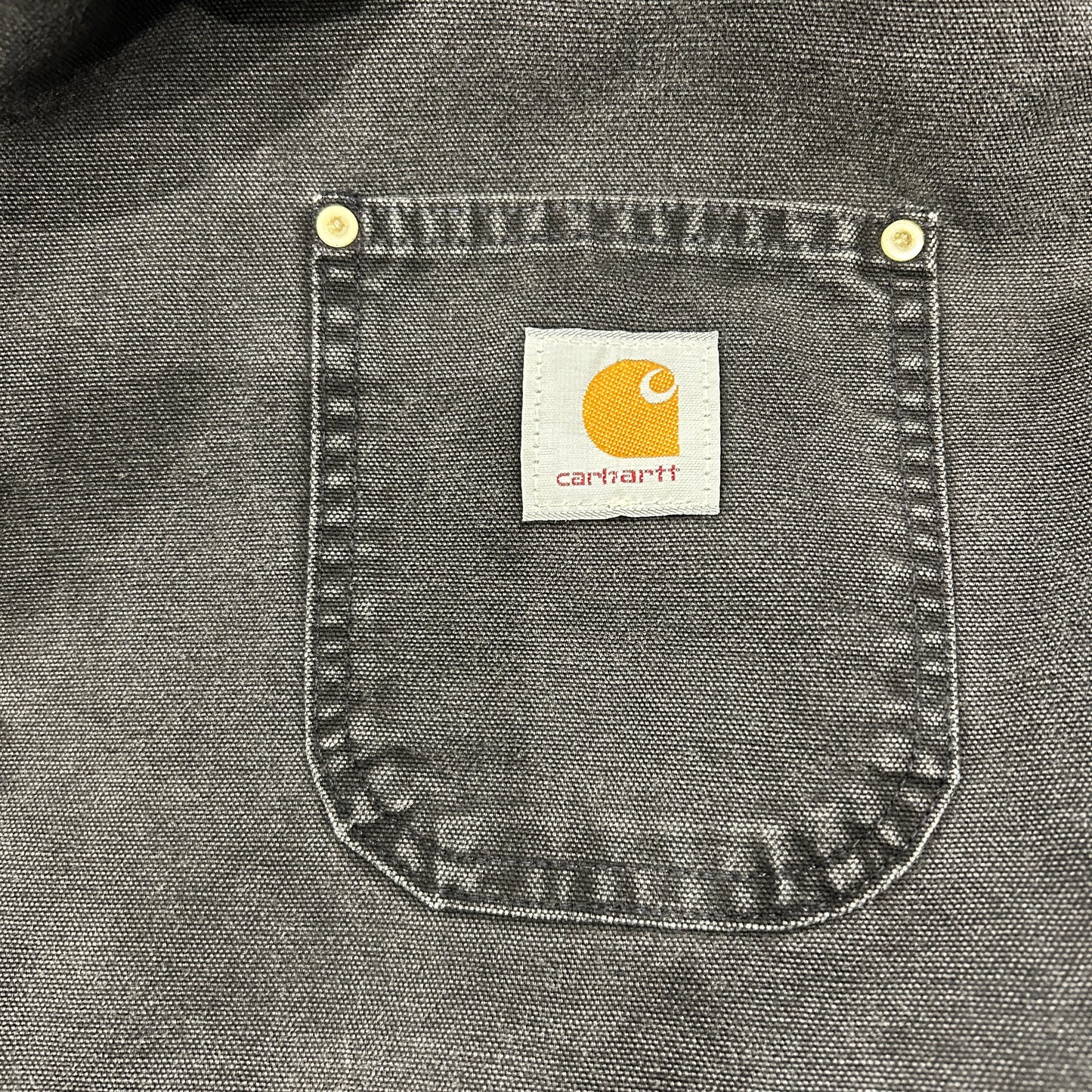 90's~ Carhartt カーハート チョアコート カバーオール ブラック/A8788O-SO