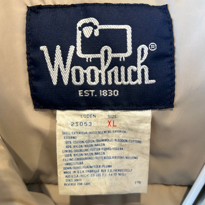 80's Woolrich ウールリッチ 　ダウンベスト ダークグリーン(XL)/C0256V-SO