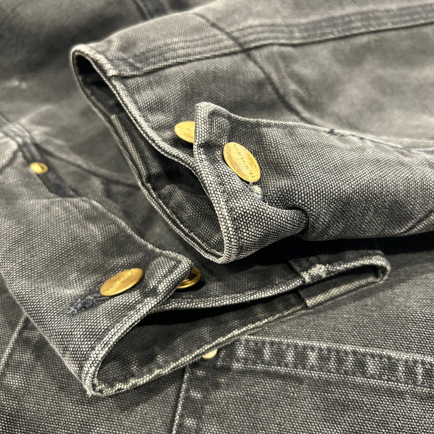 90's~ Carhartt カーハート チョアコート カバーオール ブラック/A8788O-SO