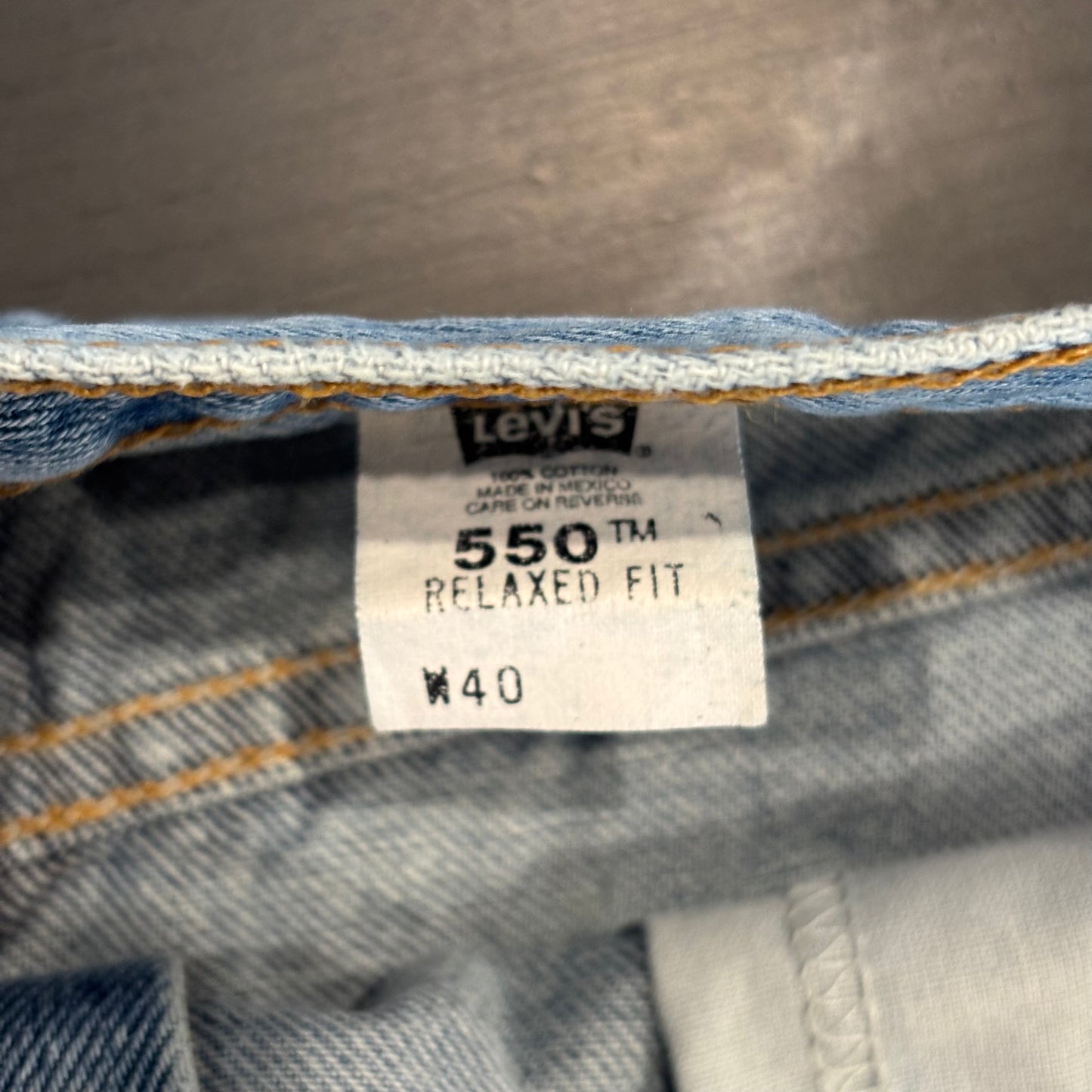 00's Levi's 550 リーバイス ショーツ ハーフパンツ 青 (W40)/B2699P-SO