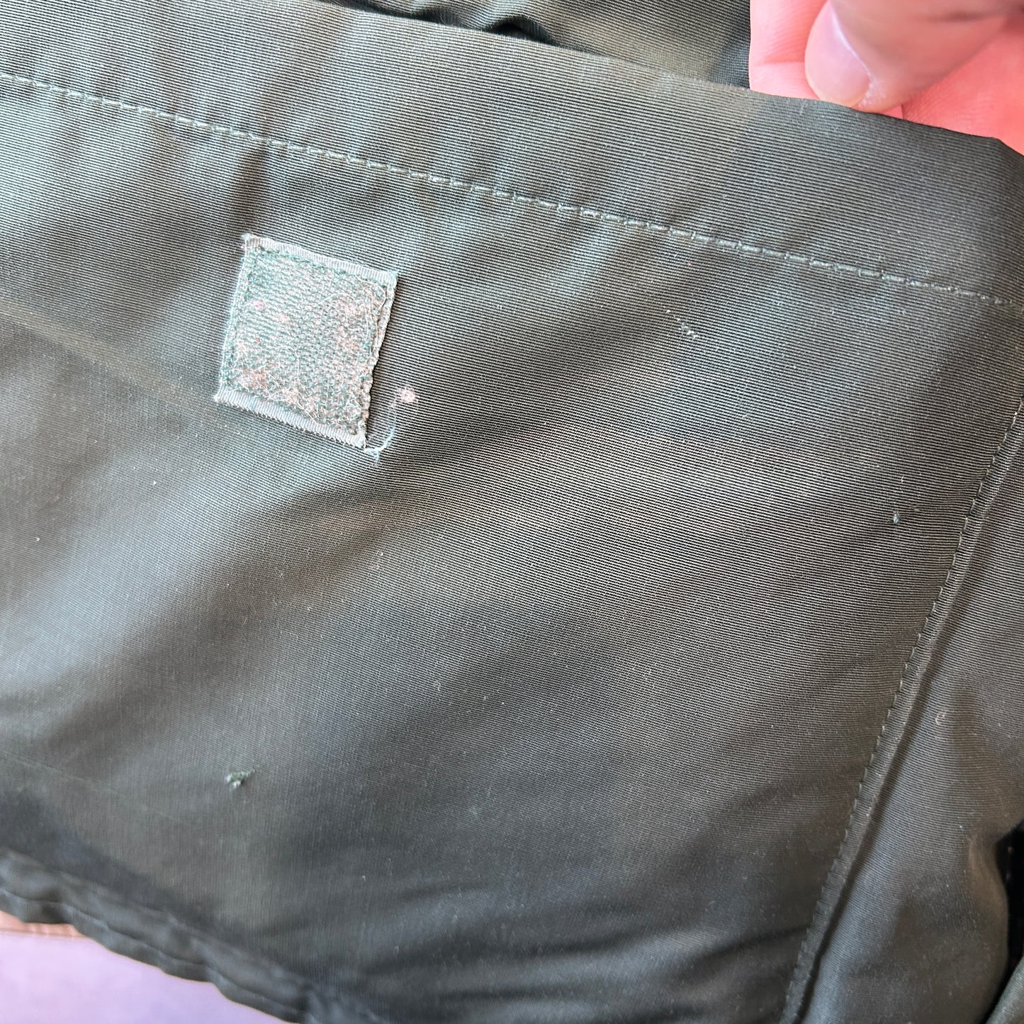 80's Woolrich ウールリッチ 　ダウンベスト ダークグリーン(XL)/C0256V-SO