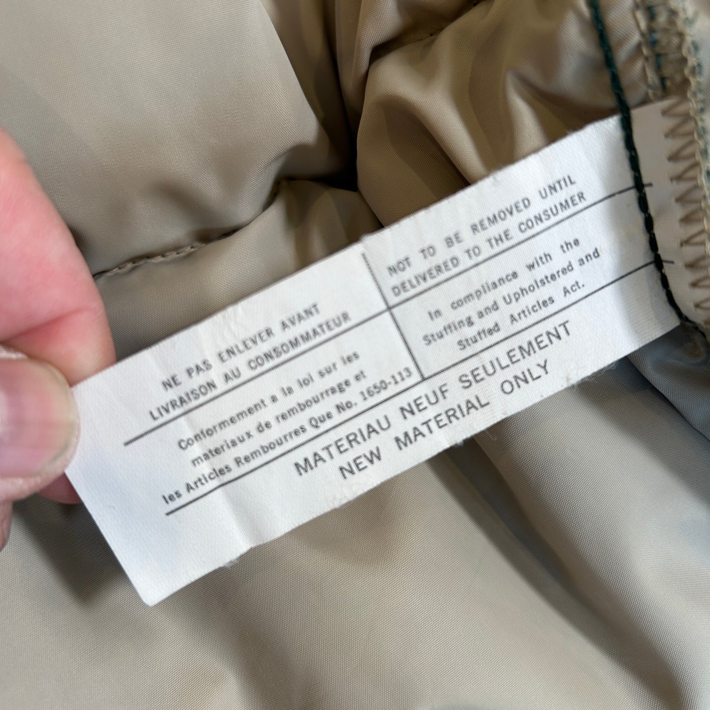 80's Woolrich ウールリッチ 　ダウンベスト ダークグリーン(XL)/C0256V-SO