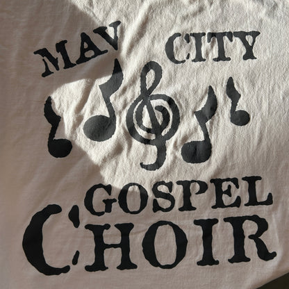 00's Maverick City Gospel Choir ゴスペル合唱団Tシャツ ベージュ/B2755T-SO