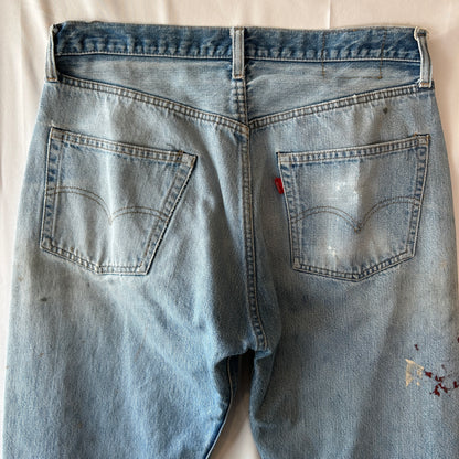 70's Levi's リーバイス 501 66後期 デニムパンツ 表記不明(実寸W33L32相当)/A6735P-SO