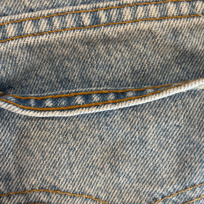 90's Levi's 550 USA製 リーバイス ショーツ ハーフパンツ オレンジタブ 薄青 (W36)/B2097P-SO