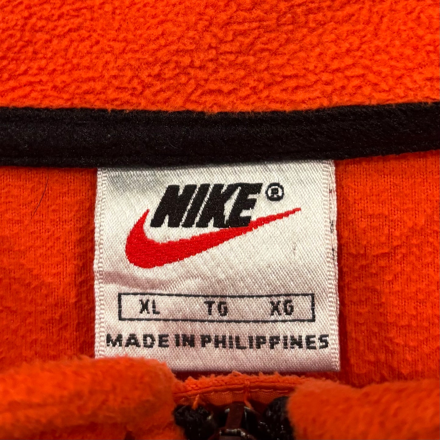 00's NIKE ナイキ フリースベスト オレンジ (XL) /B0119V-SO