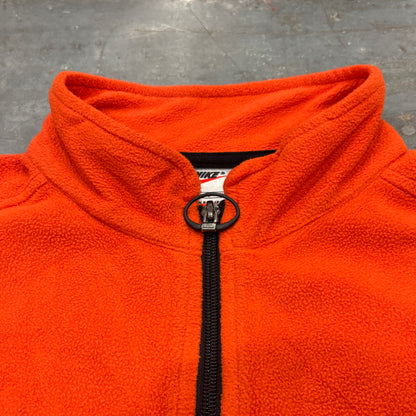 00's NIKE ナイキ フリースベスト オレンジ (XL) /B0119V-SO